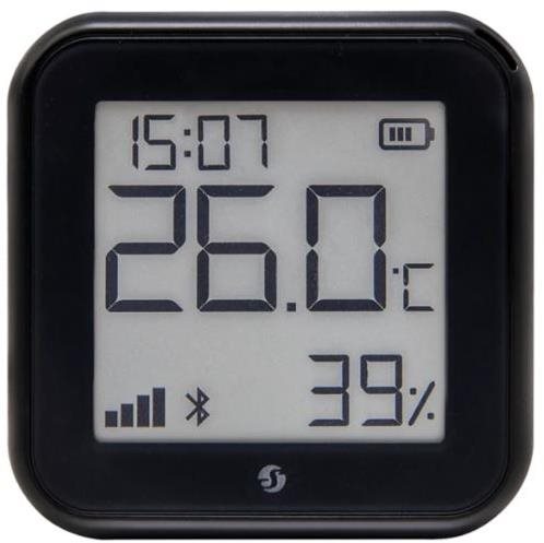 Shelly Gen3 H&T, batériový snímač teploty a vlhkosti s displejom, WiFi, čierny