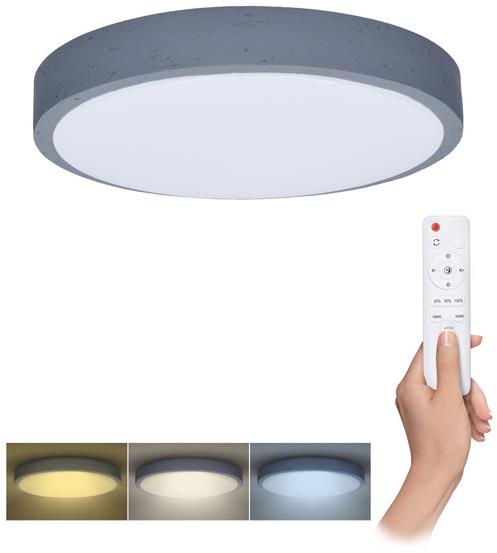 Solight LED osvetlenie s diaľkovým ovládačom Grey, 49 cm