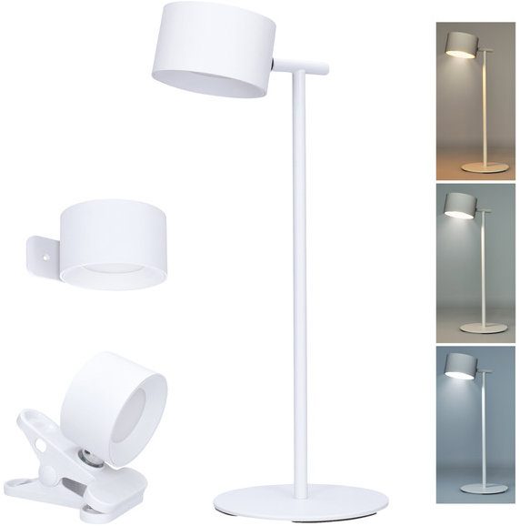 Solight nabíjacia 3 v 1, 280 lm, zmena CCT, stmievanie, biela