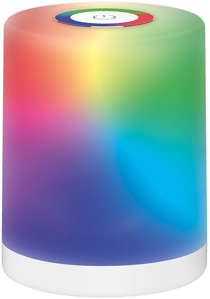 Solight LED nabíjací RGB lampáš WL915