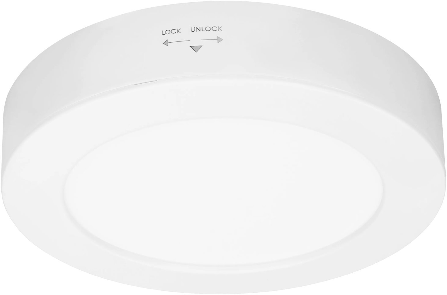 Solight LED mini panel kúpeľňový 2 v 1 WD240-W, podhľadové/prisadené, 17 cm, biele