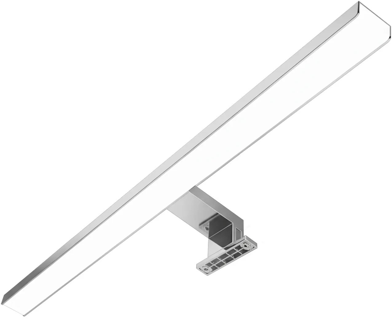 Solight kúpeľňové nad zrkadlo 3 v 1, 12 W, 780 lm, 4000 K, IP44, 60 cm, chrómové