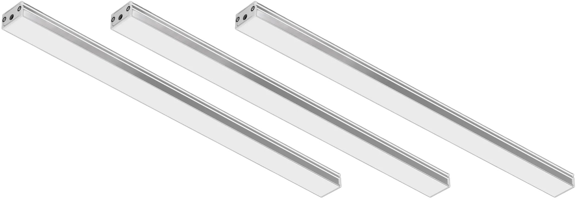Solight LED podlinkové a nábytkové svítidlo stmívatelné, 2 × 3 W, 4100 K, 3 × 30 cm, dotykové