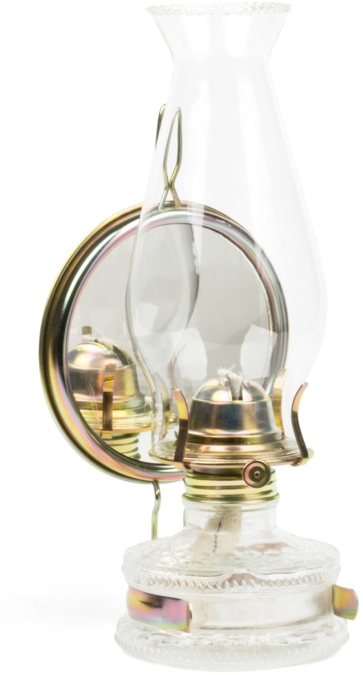 Petrolejová lampa Eagle zrkadlová 32 cm
