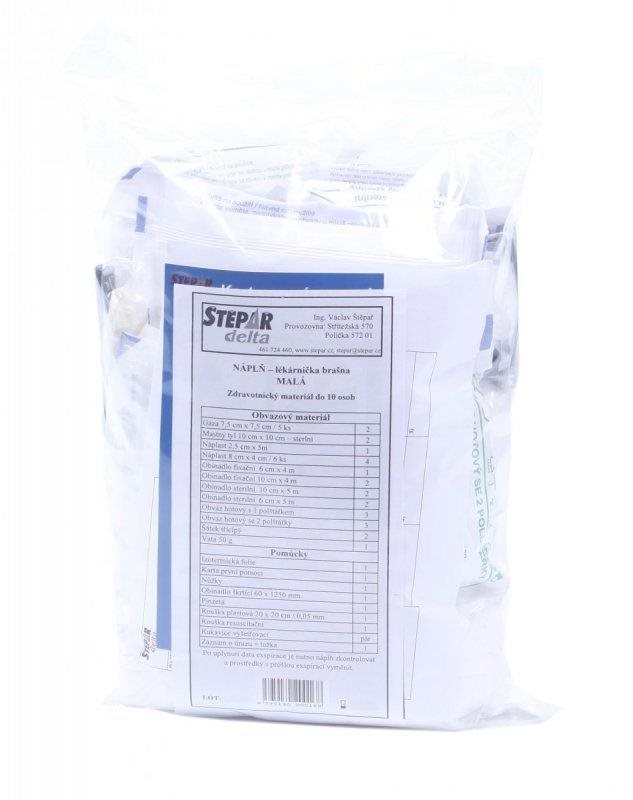 Výmenná náplň tašky prvej pomoci pre 10 osôb