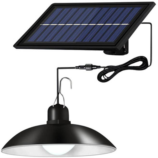 Superfire Solárna lampa FF10-B, čierna