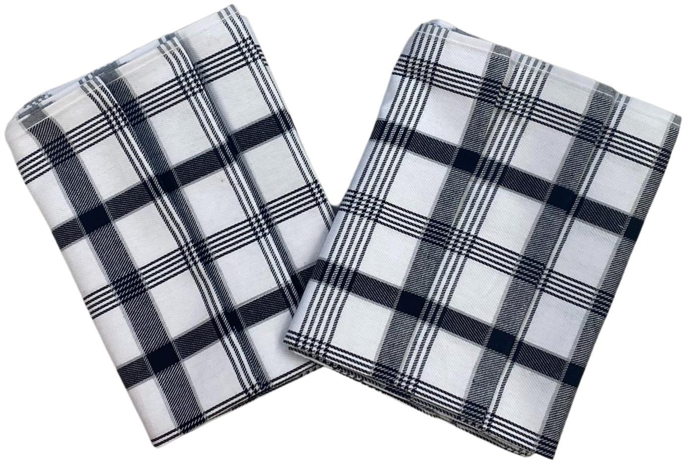 Svitap sleepwell Utierka Extra savá 50 × 70 cm, káro čierne, 3 ks