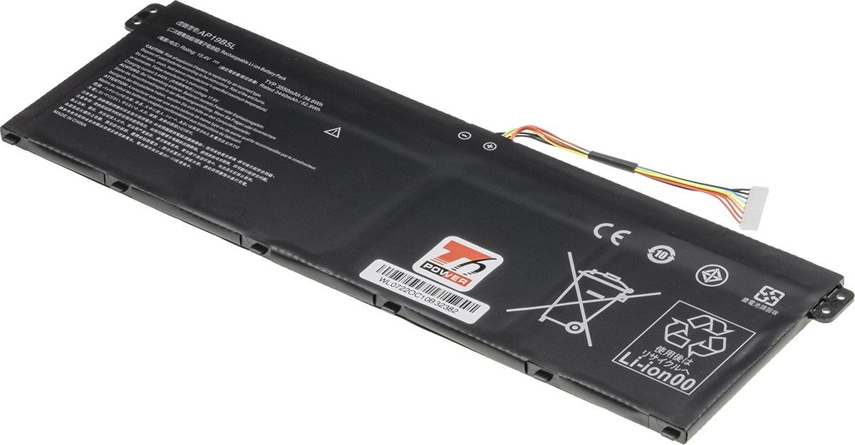 T6 Power na Acer Aspire 5 A514-54, Li-Ion, 15,4 V, 3 550 mAh (54,6 Wh), čierna