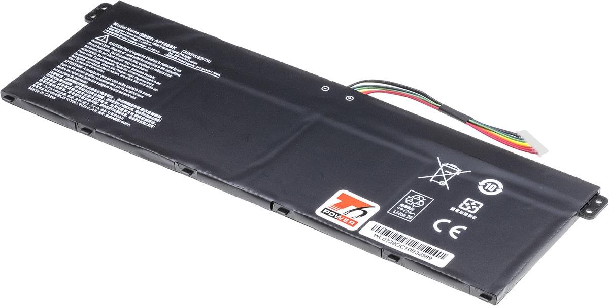 T6 Power pre Acer Extensa 15 EX215-22, Li-Ion, 11,25 V, 3 830 mAh (43 Wh), čierna