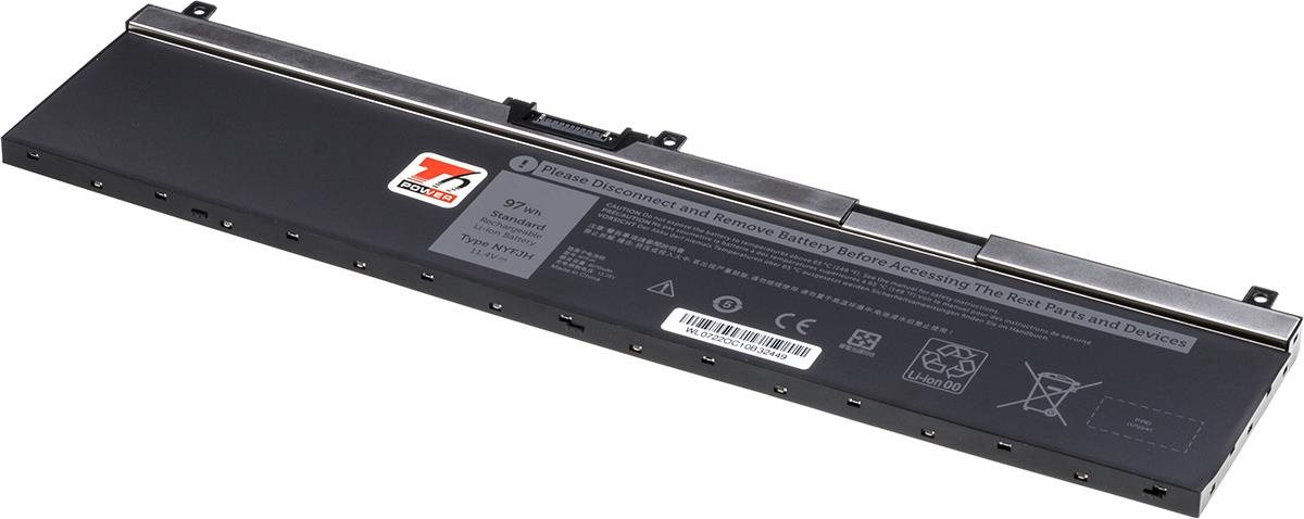 T6 Power pre notebook Dell 451-BCFS, Li-Poly, 11,4 V, 8500 mAh (97 Wh), čierna