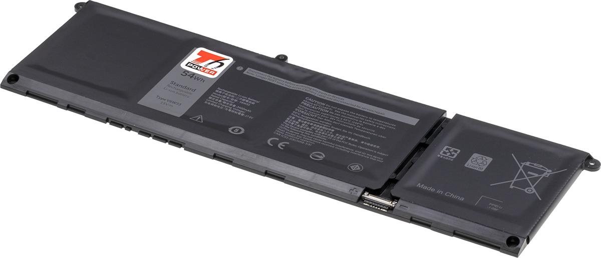 T6 Power na Dell Vostro 14 5415, Li-Poly, 15 V, 3 600 mAh (54 Wh), čierna
