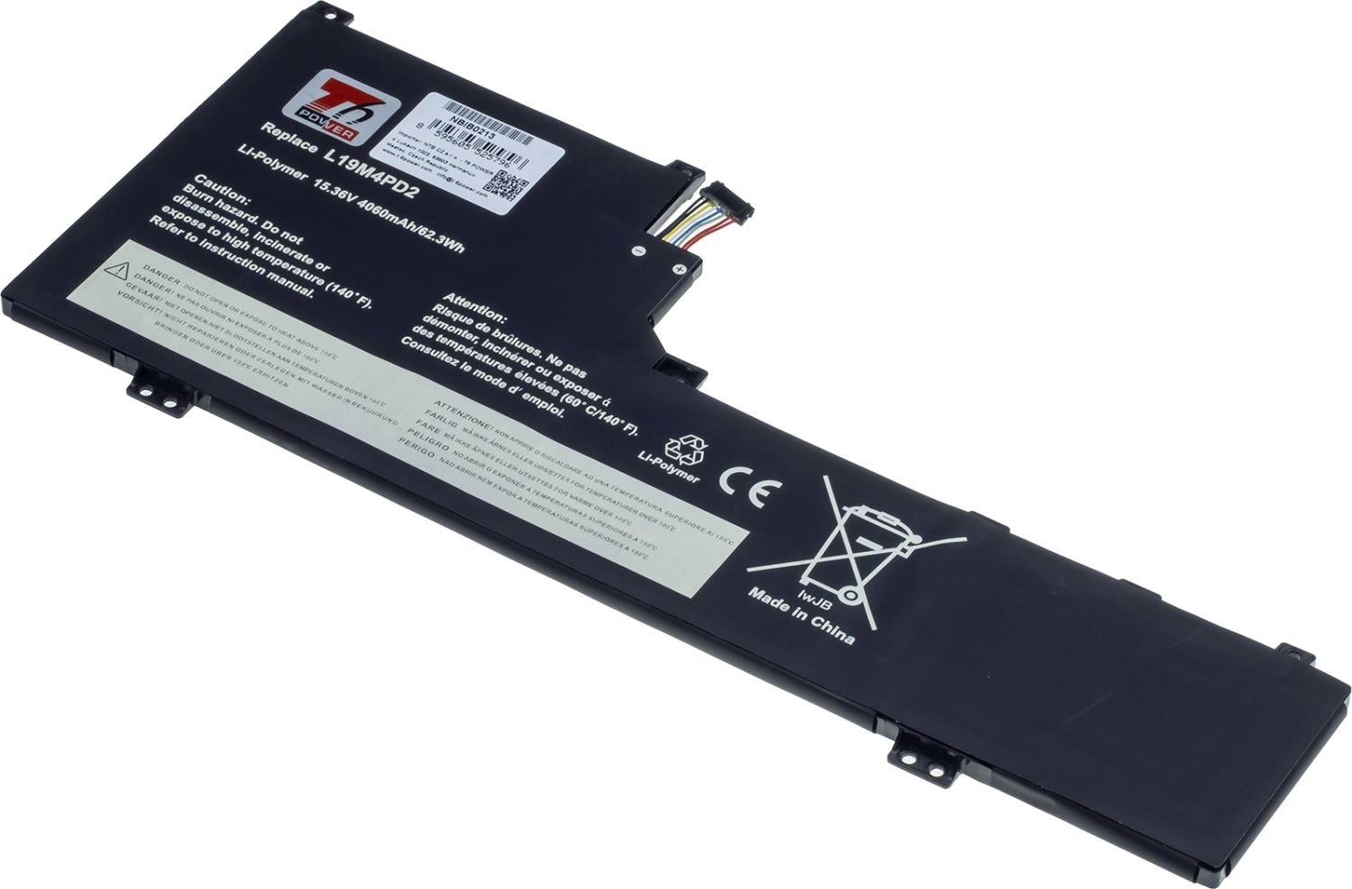 T6 Power pre Lenovo Yoga S740-14IIL, 4060 mAh, 62 Wh, 4cell, Li-Pol