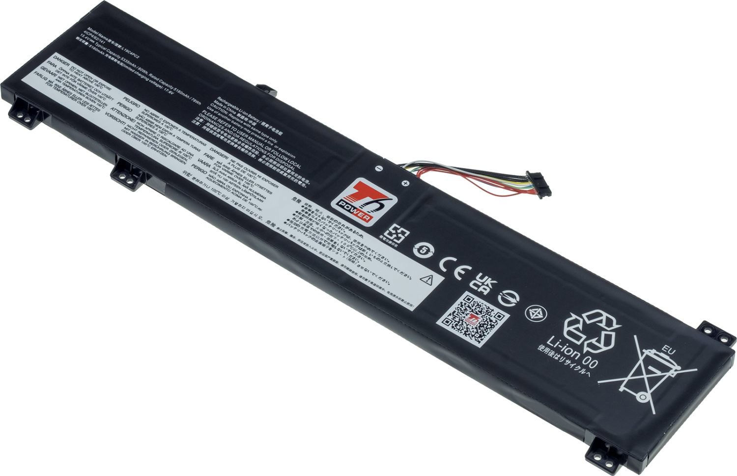 T6 Power pre Lenovo Legion 5-17IMH05, 7-15IMH05, 5335 mAh, 80 Wh, 4cell, Li-poly