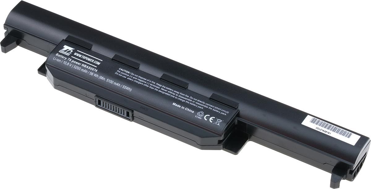 T6 power Asus K55 serie, 5200 mAh, 56 Wh, 6 cell