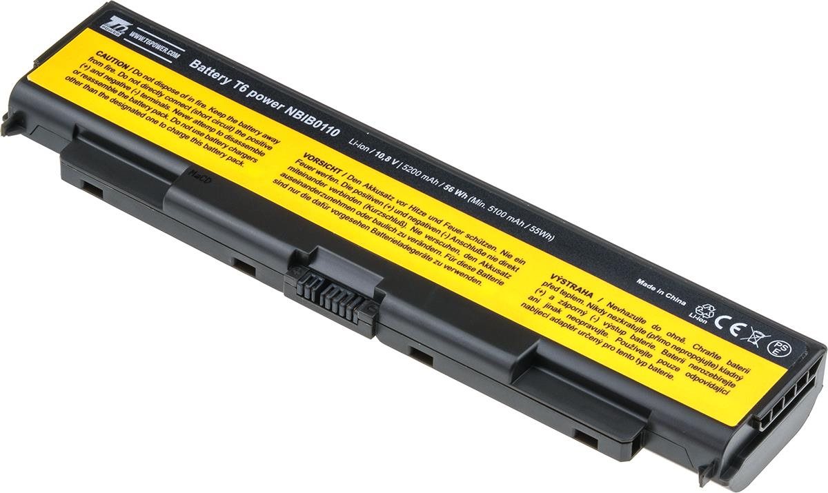 T6 power Lenovo ThinkPad T440p, T540p, W540, L440, L540 serie, 5200 mAh, 56 Wh, 6 cell