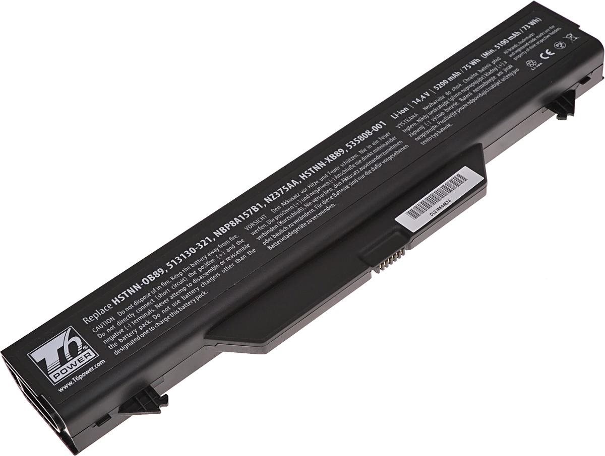 T6 power HP ProBook 4510s, 4710s serie, 8cell, 5 200 mAh