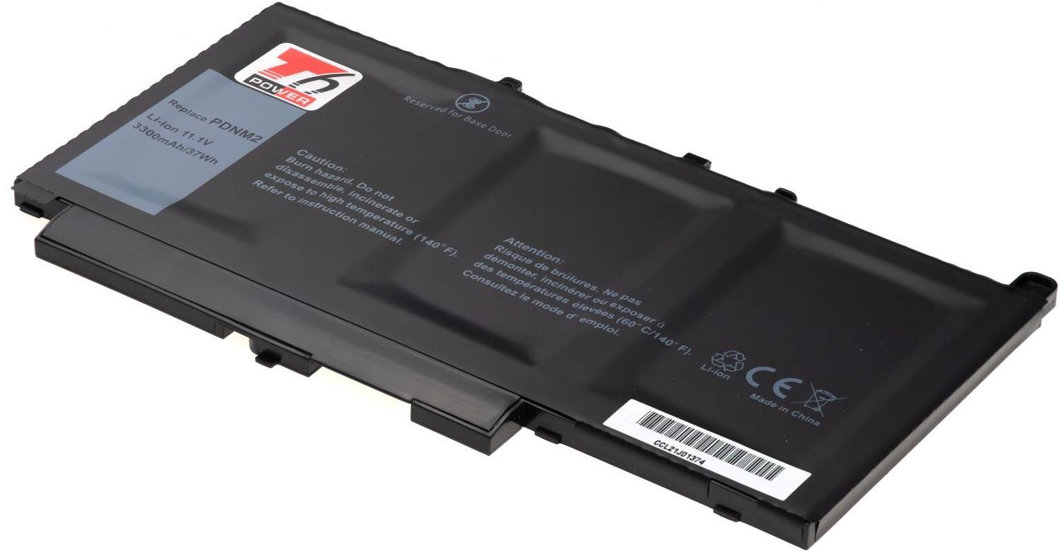 T6 power Dell Latitude E7270, E7470, 3300 mAh, 37 Wh, 3 cell, Li-Pol