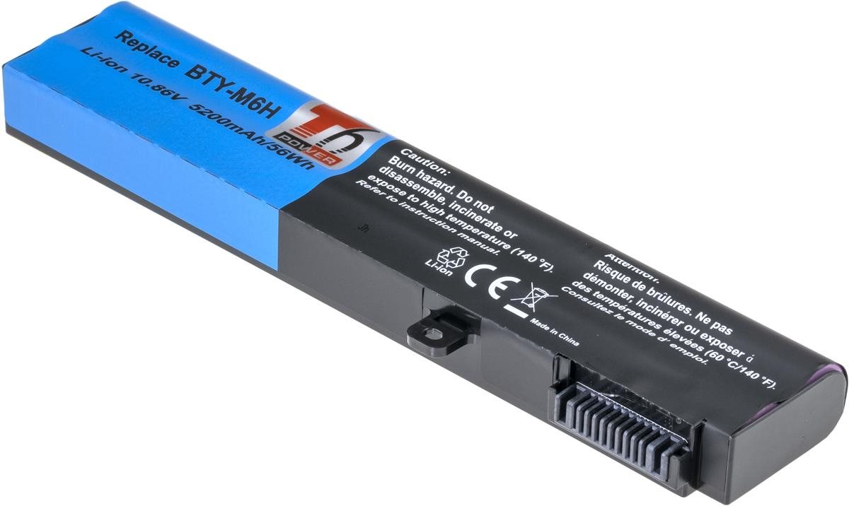 T6 power MSI BTY-M6H, 5200 mAh, 56 Wh, 6 cell