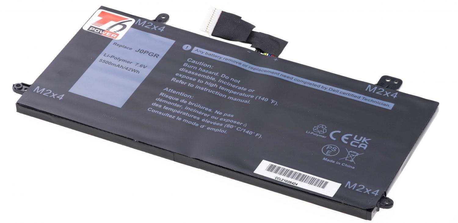 T6 Power Dell Latitude 12 5285, 5290 2in1, 5500 mAh, 42 Wh, 4 cell, Li-Pol