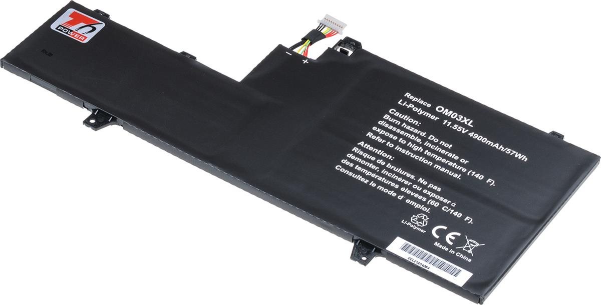 T6 power HP EliteBook x360 1030 G2, 4900 mAh, 57 Wh, 3 cell, Li-Pol, type 1