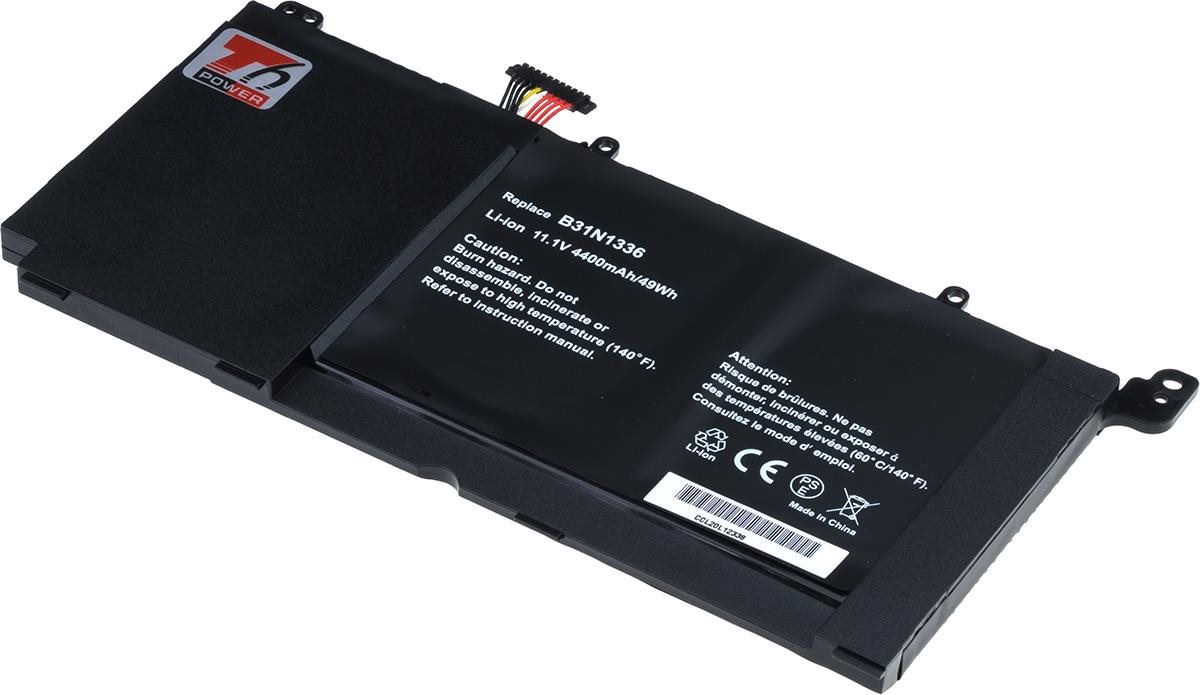 T6 power Asus VivoBook S551L, R551L, K551L, V551L serie, 4400 mAh, 49 Wh, 3 cell, Li-Pol