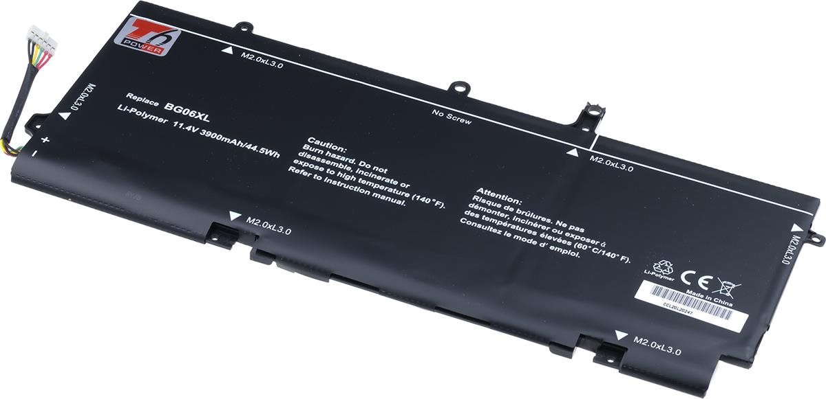 T6 power HP EliteBook Folio 1040 G3, 3900 mAh, 44 Wh, 6 cell, Li-Pol