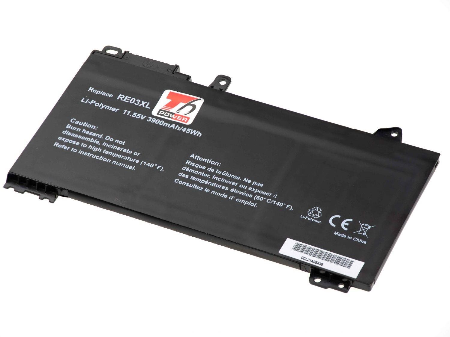 T6 power HP ProBook 430 G6, 440 G6, 450 G6, 3900 mAh, 45 Wh, 3 cell, Li-Pol