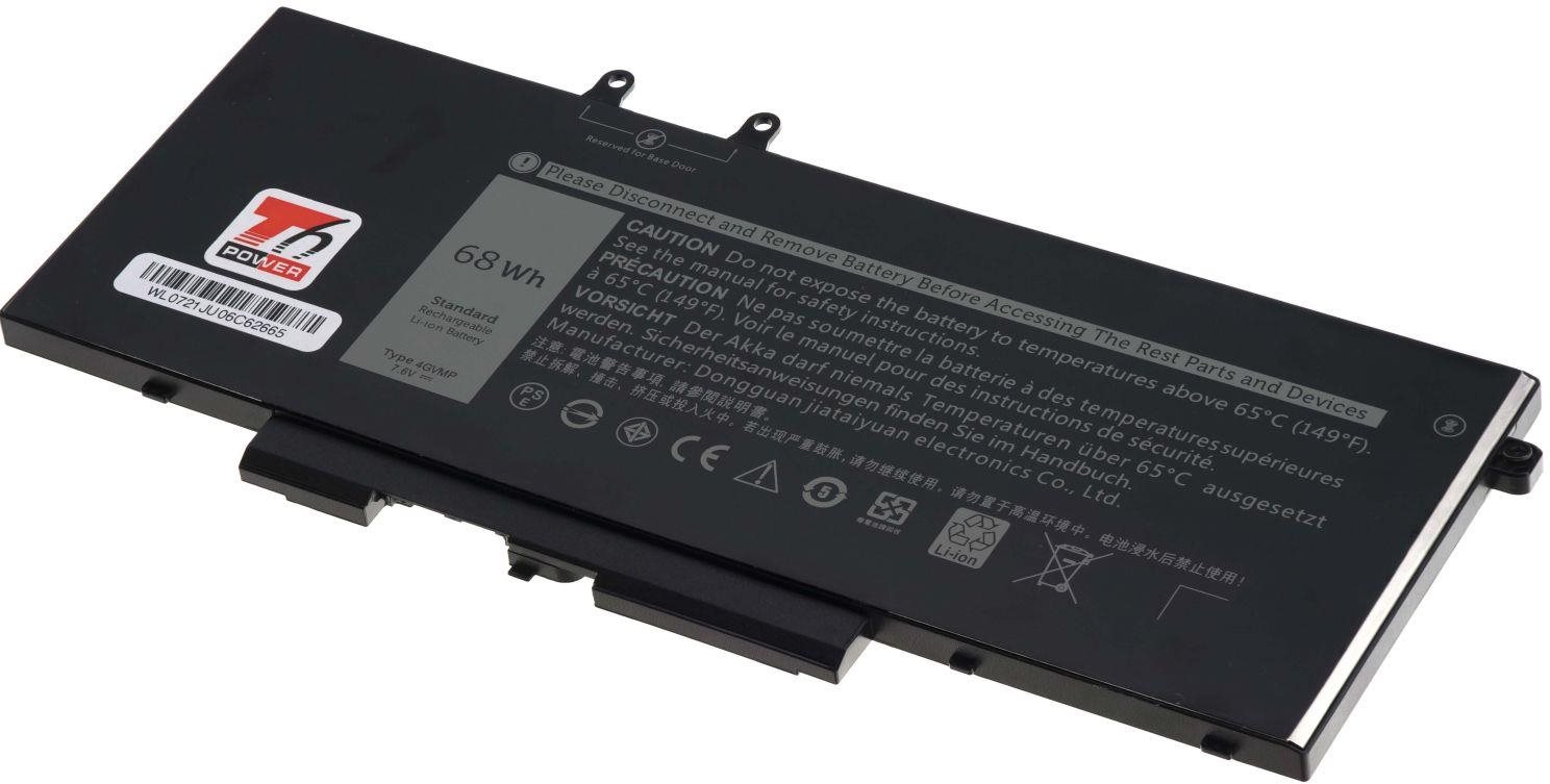 T6 power Dell Latitude 5400, 5500, Precision 3540, 8900 mAh, 68 Wh, 4 cell, Li-Pol