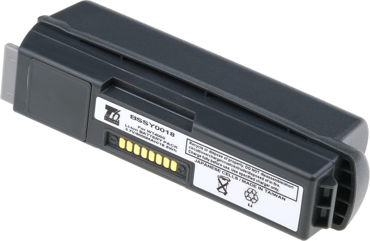 T6 Power Symbol Zebra WT4000, WT41N0, 5000 mAh, 18,5 Wh, Li-Ion