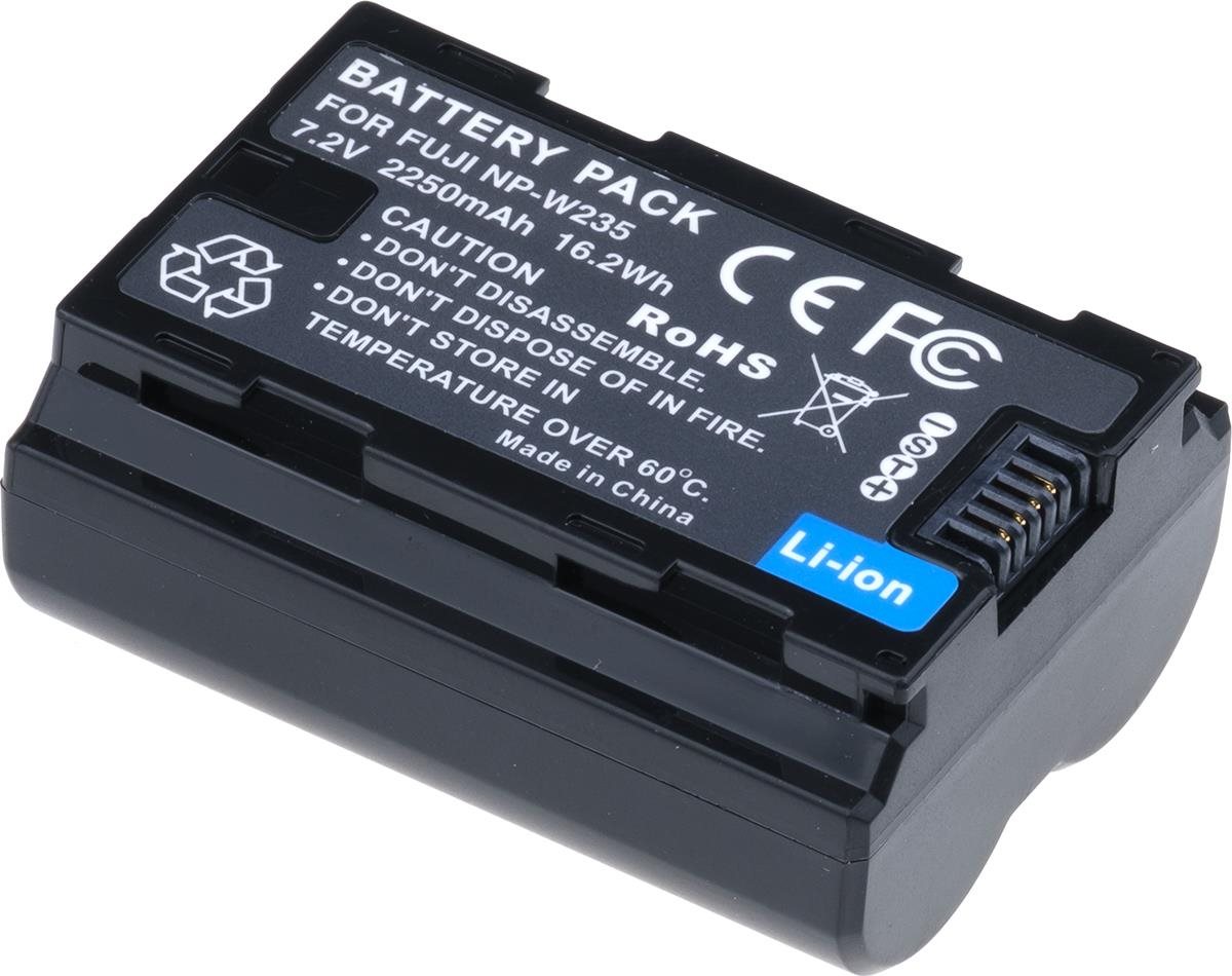 T6 power Fuji NP-W235, 2 250 mAh, 16,2 Wh