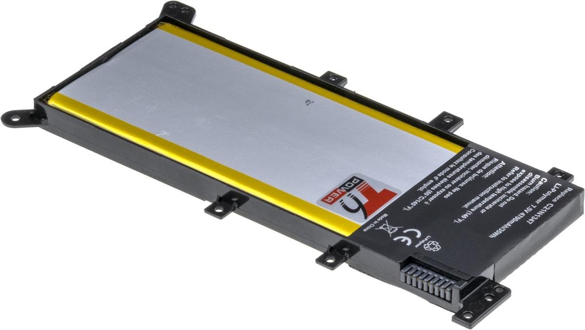T6 Power na Asus X555UB, Li-Poly, 7,5 V, 4700 mAh (35 Wh), čierna