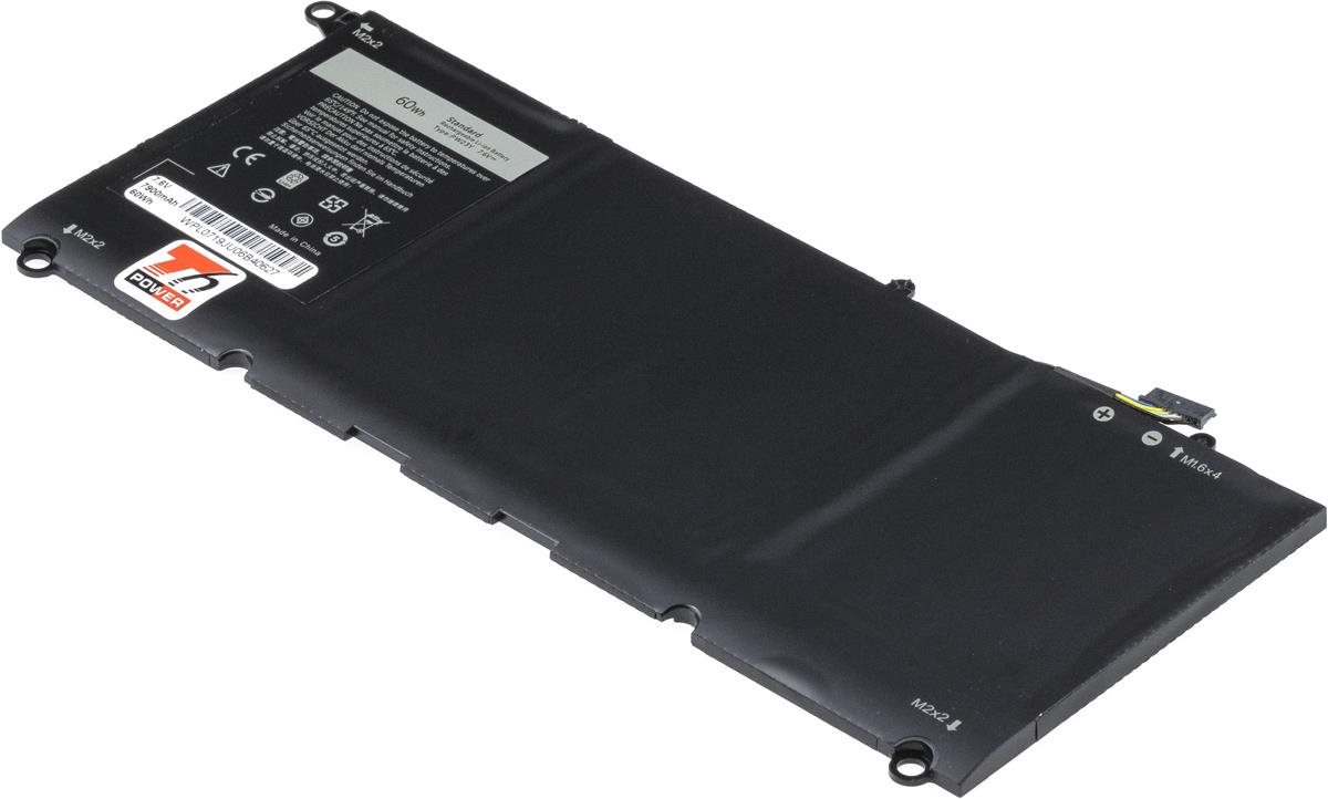 T6 Power pre notebook Dell PW23Y, Li-Pol, 7,6 V, 7900 mAh (60 Wh), čierna
