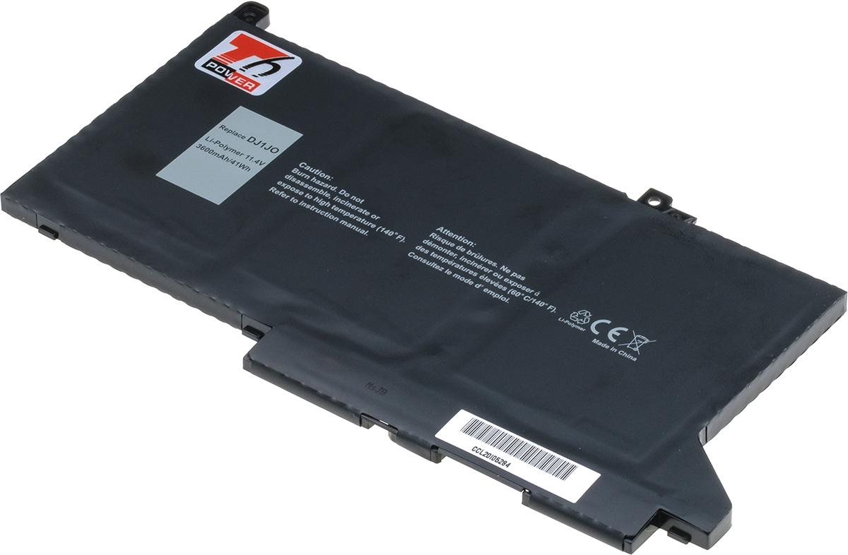 T6 Power pre Dell Latitude 7290, Li-Poly, 11,4 V, 3600 mAh (41 Wh), čierna