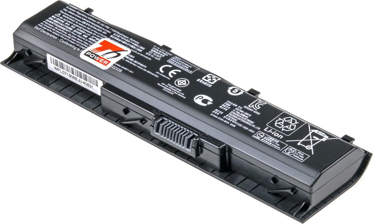 T6 Power do notebooku Hewlett Packard 849911-850, Li-Ion, 11,1 V, 5600 mAh (62 Wh), čierna