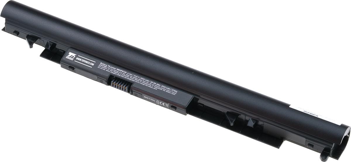 T6 Power pre Hewlett Packard 15-rb000 serie, Li-Ion, 14,8 V, 2600 mAh (38 Wh), čierna