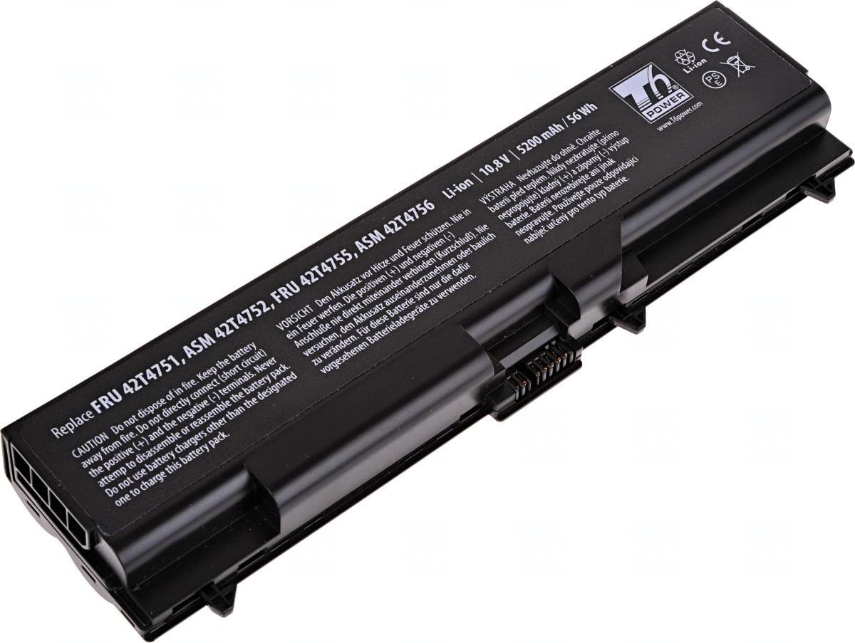 T6 Power pre Lenovo ThinkPad T520, Li-Ion, 10,8 V, 5200 mAh (56 Wh), čierna