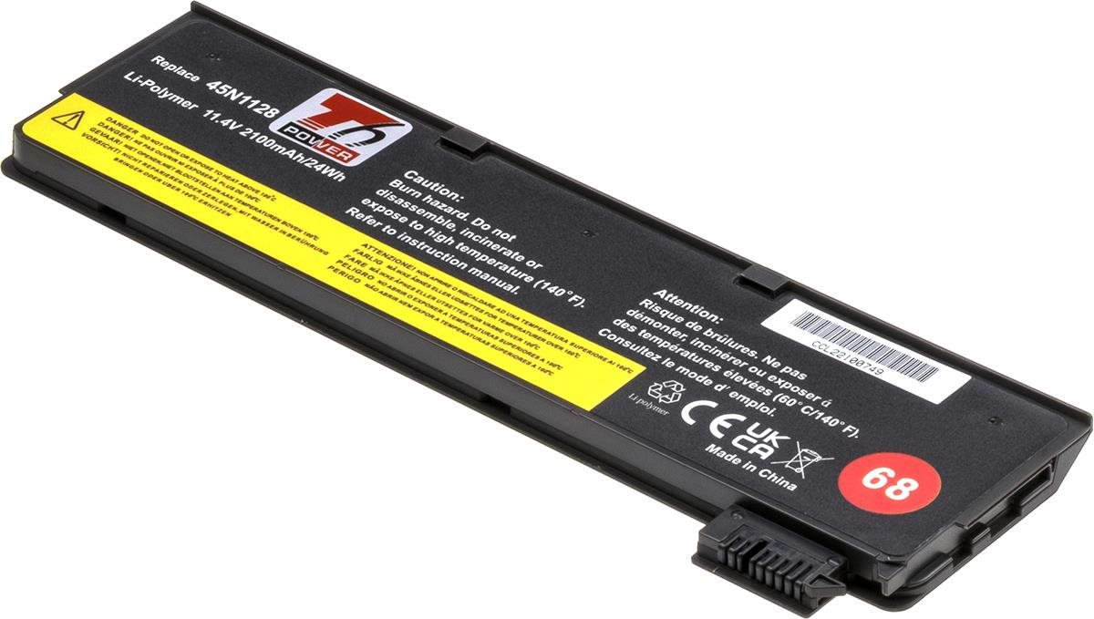 T6 Power pre Lenovo ThinkPad T450, Li-Poly, 11,4 V, 2100 mAh (24 Wh), čierna