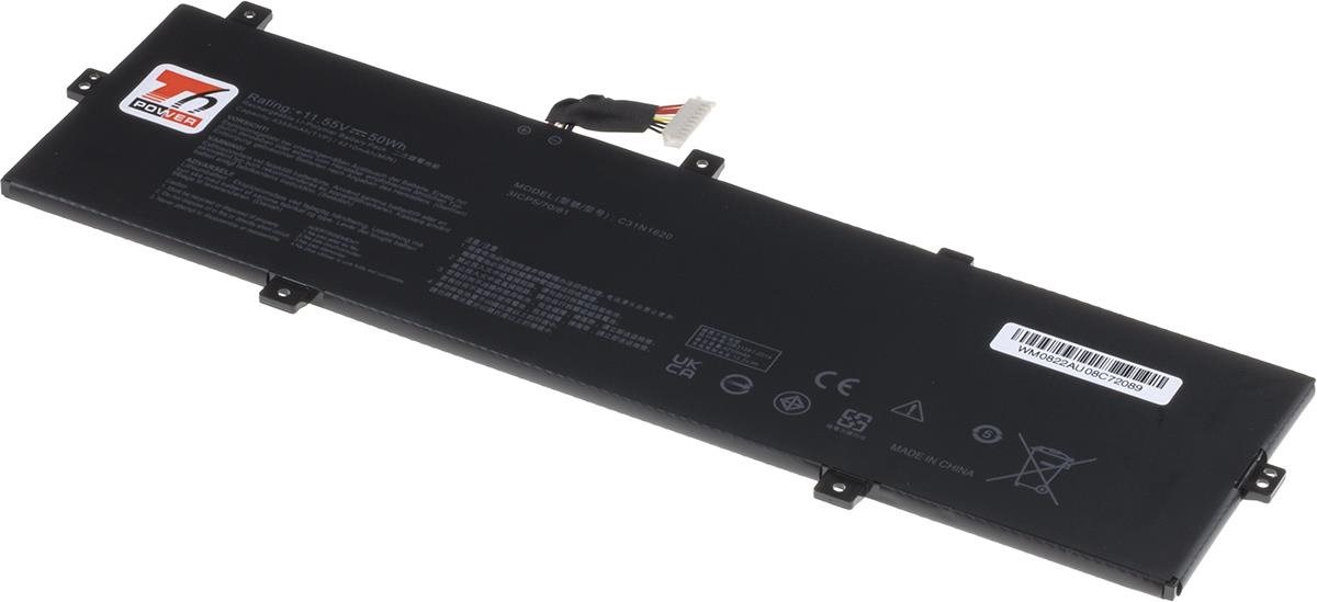 T6 Power na notebook Asus C31N1620, Li-Poly, 11,55 V, 4355 mAh 50 Wh