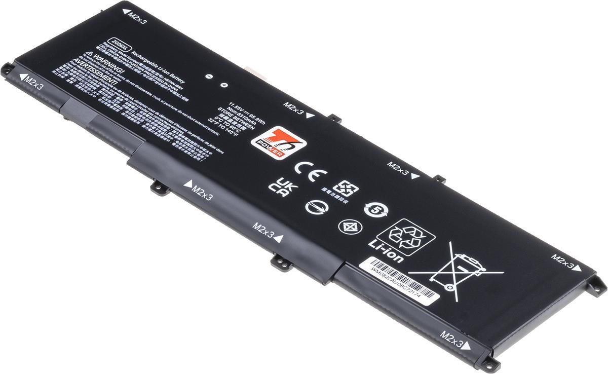 T6 Power pre Hewlett Packard ZBook Studio G5, Li-Poly, 11,55 V, 8310 mAh 96 Wh