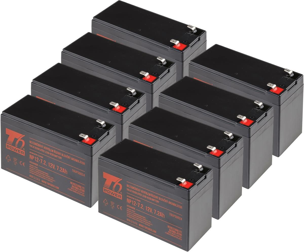 Sada baterií T6 Power pro APC Smart-UPS APC3TA, VRLA, 12 V