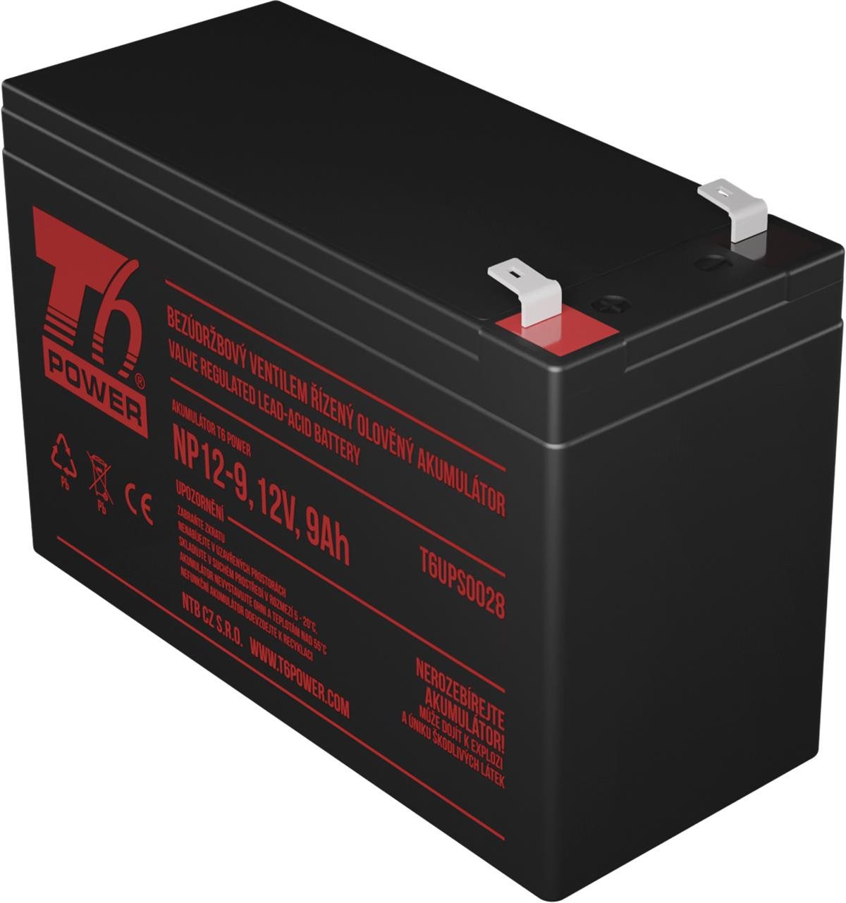 Sada baterií T6 Power pro APC Back-UPS BX950, VRLA, 12 V