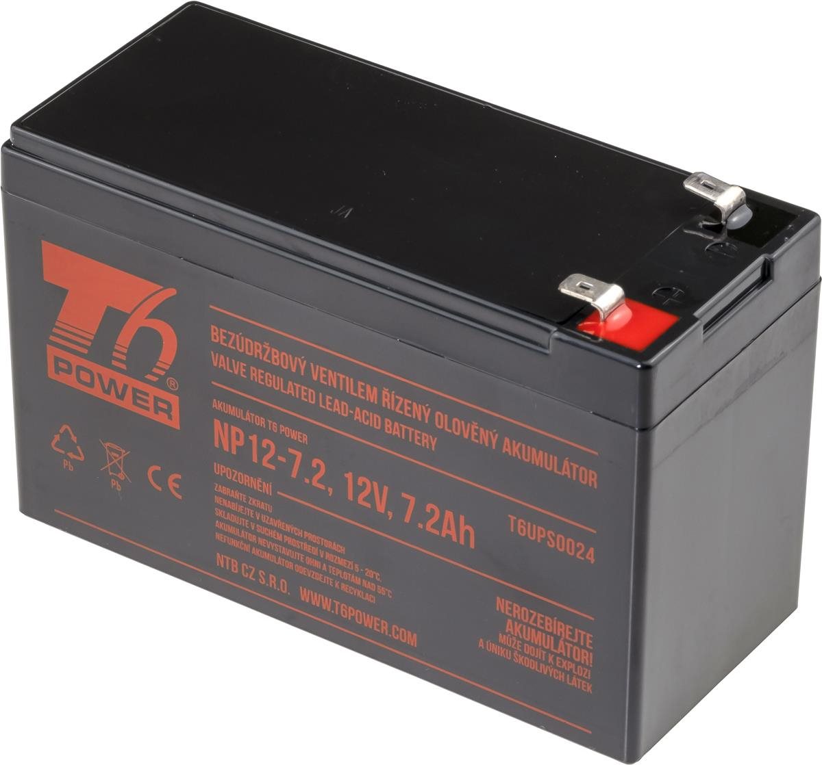 Sada baterií T6 Power pro APC Back-UPS Pro BP420PNP, VRLA, 12 V
