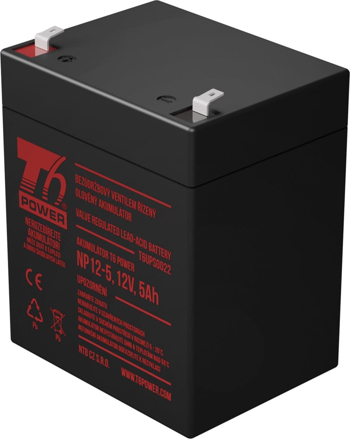 Sada baterií T6 Power pro Fortron NanoFit 600, VRLA, 12 V
