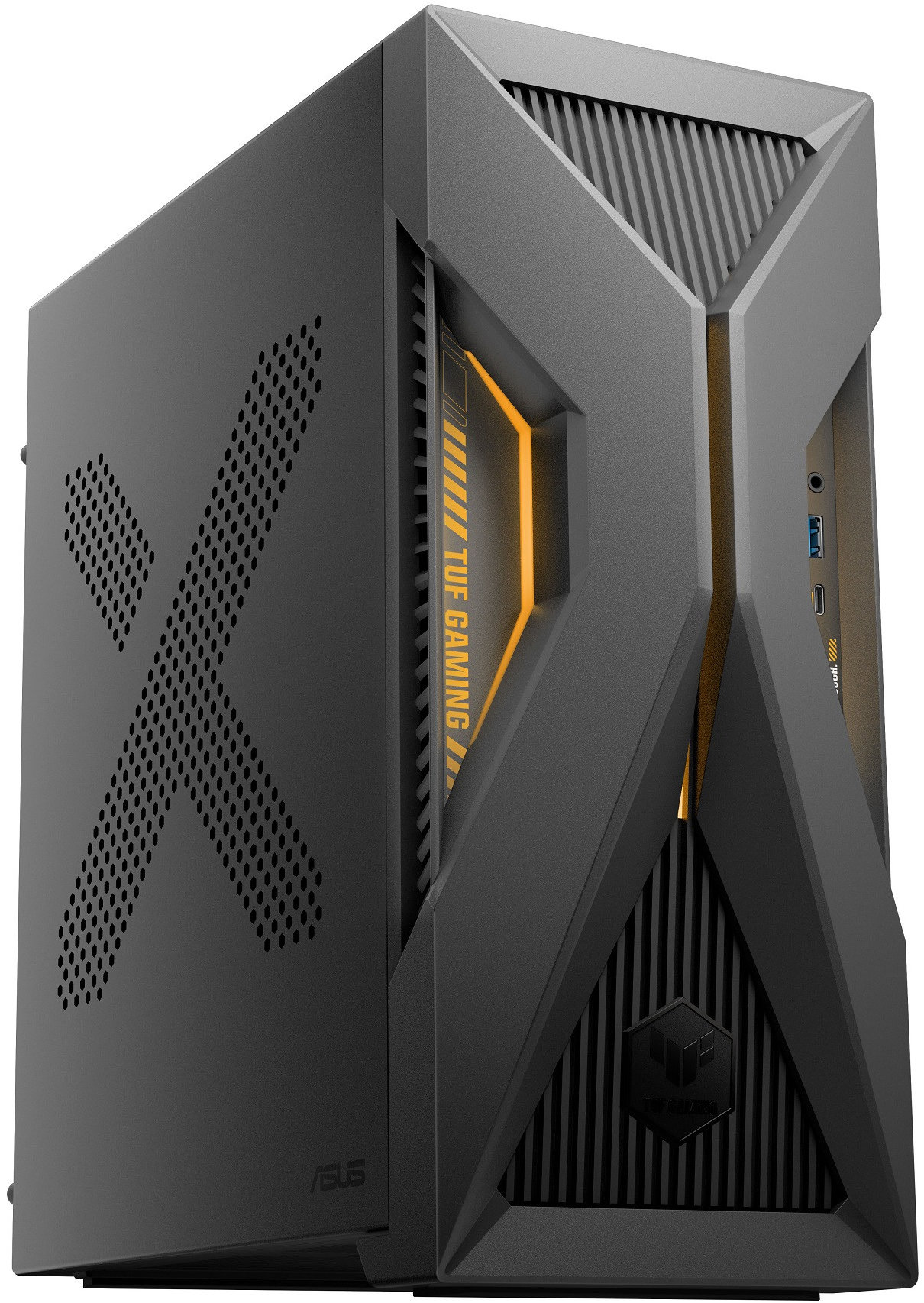 ASUS TUF T500 Gaming Desktop Solar Eclipse Gray