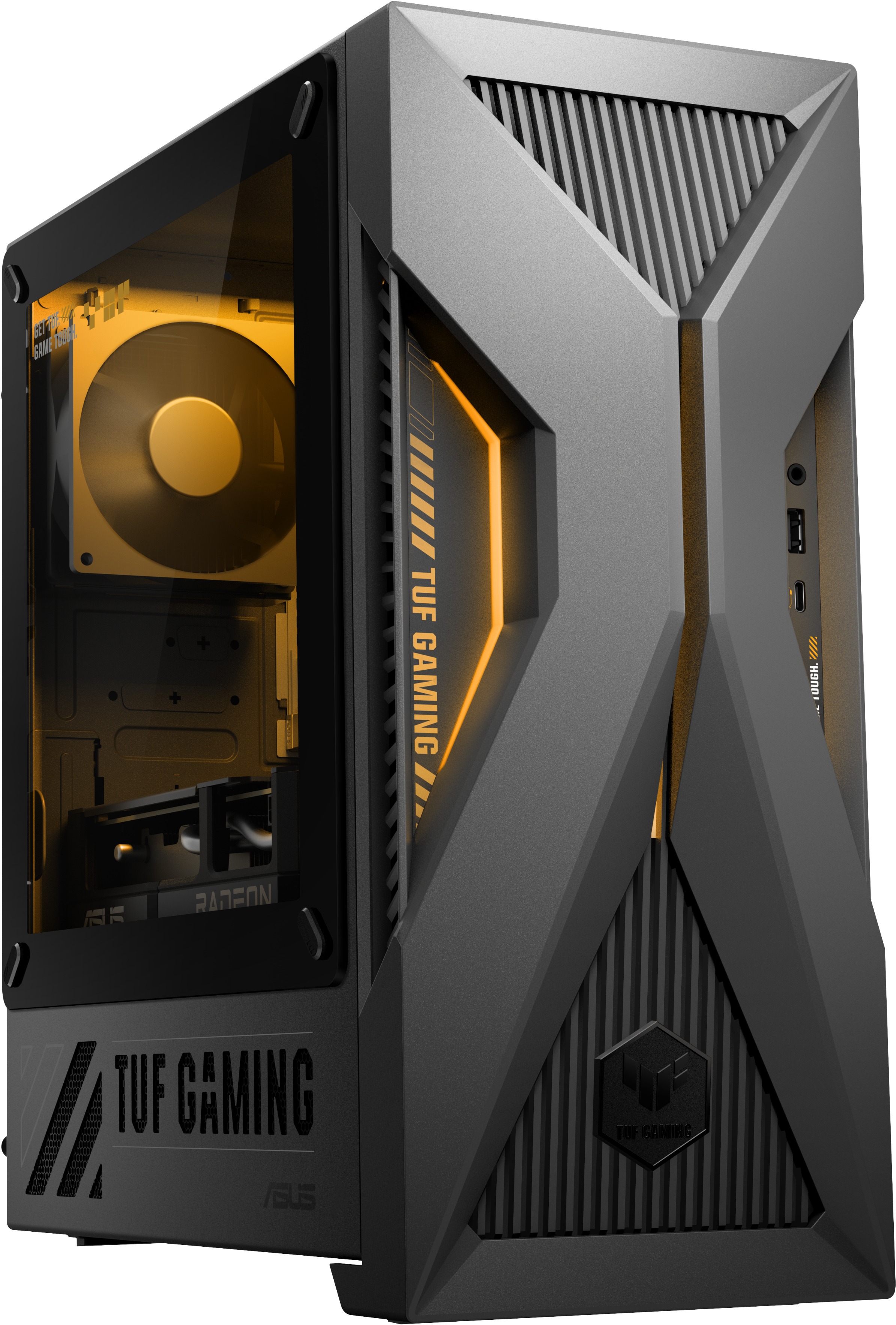 ASUS TUF TM500MH Mini Tower Solar Eclipse Gray