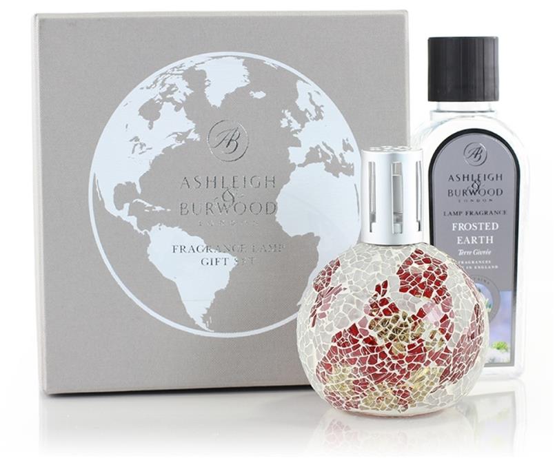 ASHLEIGH & BURWOOD Darčeková súprava katalytickej lampy Earth's magma a vône Frosted earth 250 ml