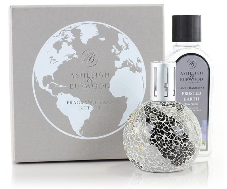 ASHLEIGH & BURWOOD Darčeková súprava katalytickej lampy Mineral earth a vône Frosted earth 250 ml