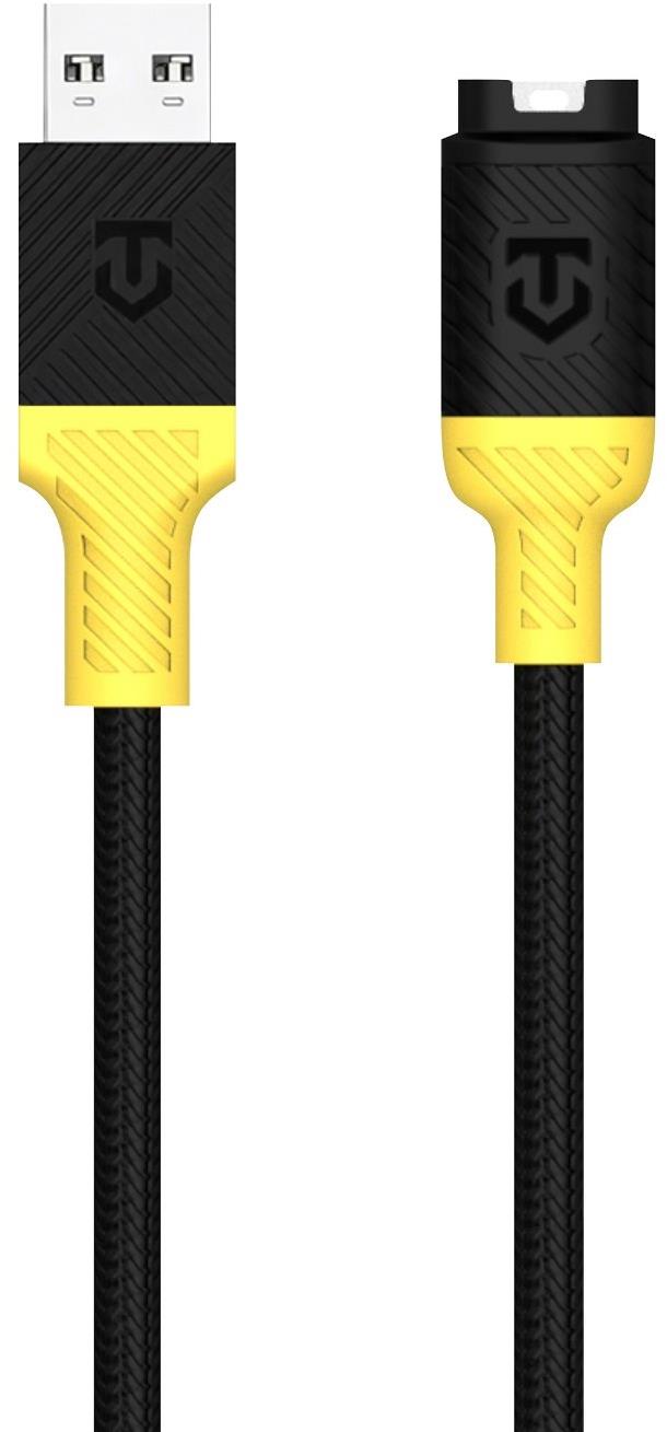 Tactical Recce 3:20 kábel pre Garmin USB-A Black/Yellow