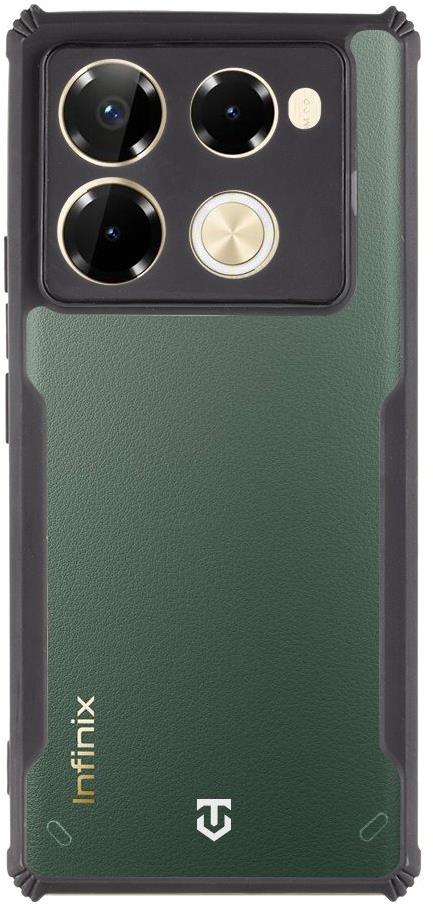 Tactical Quantum Stealth Kryt na Infinix Note 40 Pro 4G Clear/Black
