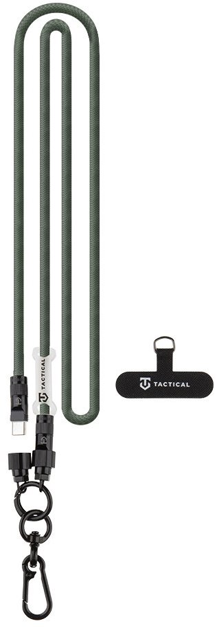 Tactical Wire Snake USB-C 1,2 m Green